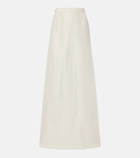 Gucci Silk faille maxi skirt