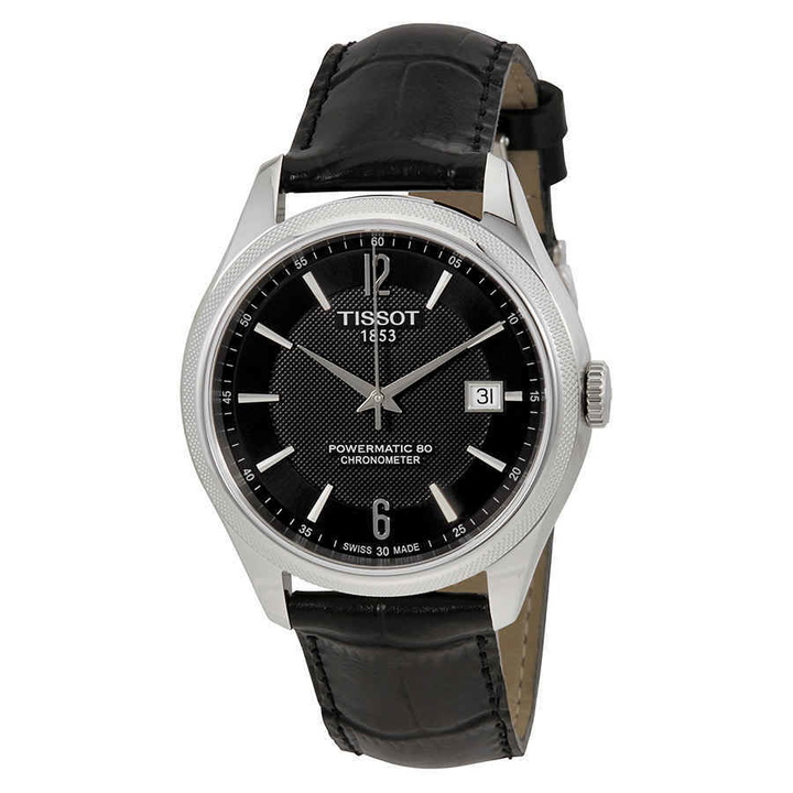 Photo: Tissot T-Classic Ballade Automatic Black Dial Mens Watch T108.408.16.057.00