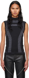 MISBHV Black Sport Sleeveless Top