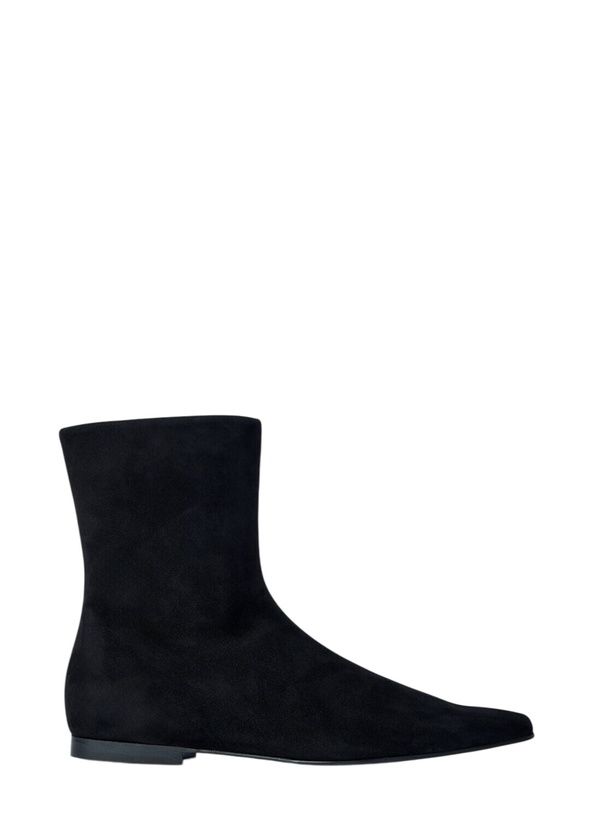 Photo: Toteme Zipped Suede Chelsea Boots