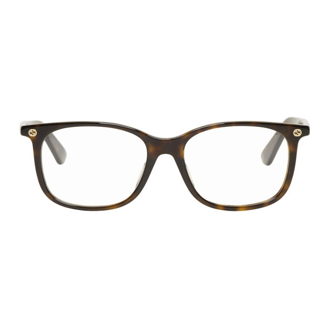 Photo: Gucci Tortoiseshell Logo Glasses