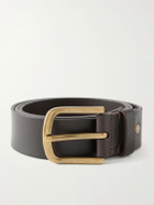 Corridor - 3cm Leather Belt - Brown