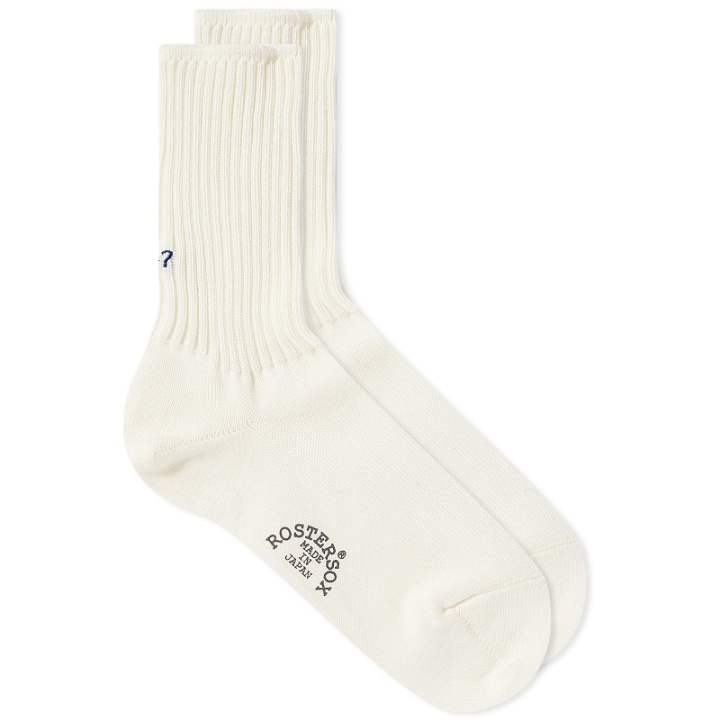 Photo: Rostersox Whats Up Sock in White
