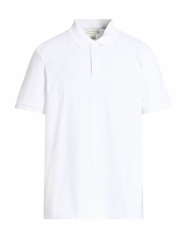 Photo: Calvin Klein Jeans Mens Polo shirt in White