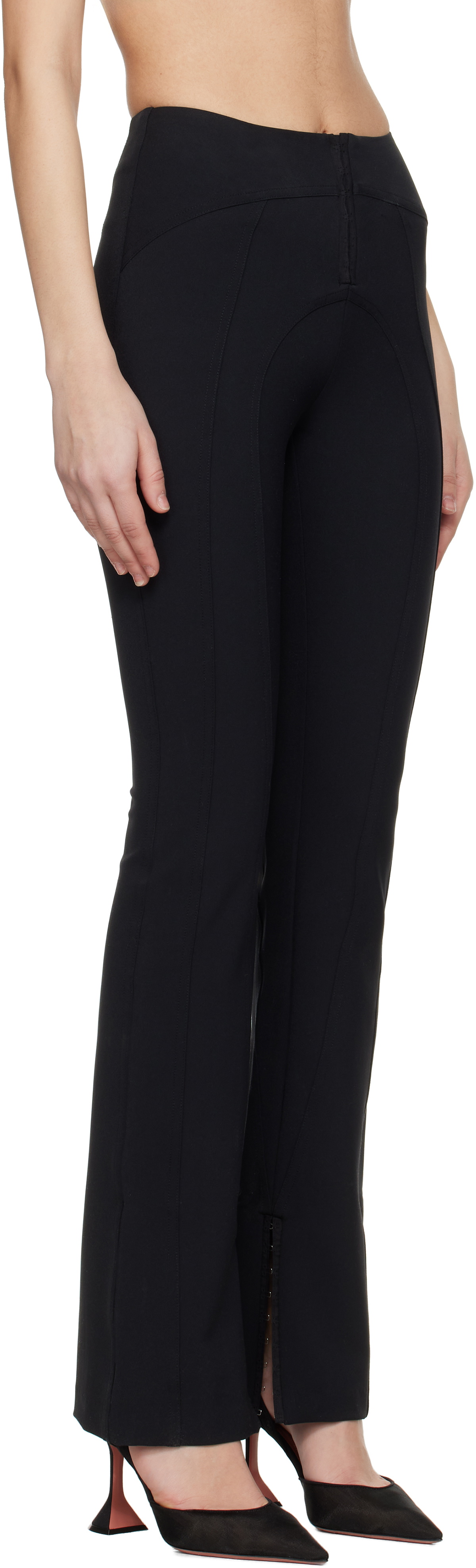 GUIZIO Black Aurora Trousers
