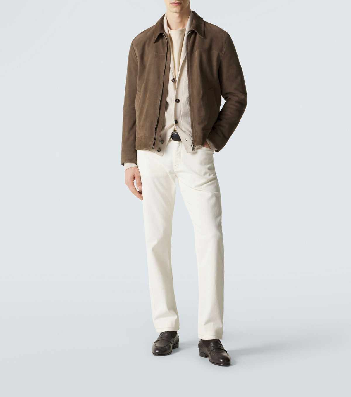 Brioni Cashmere and wool cardigan
