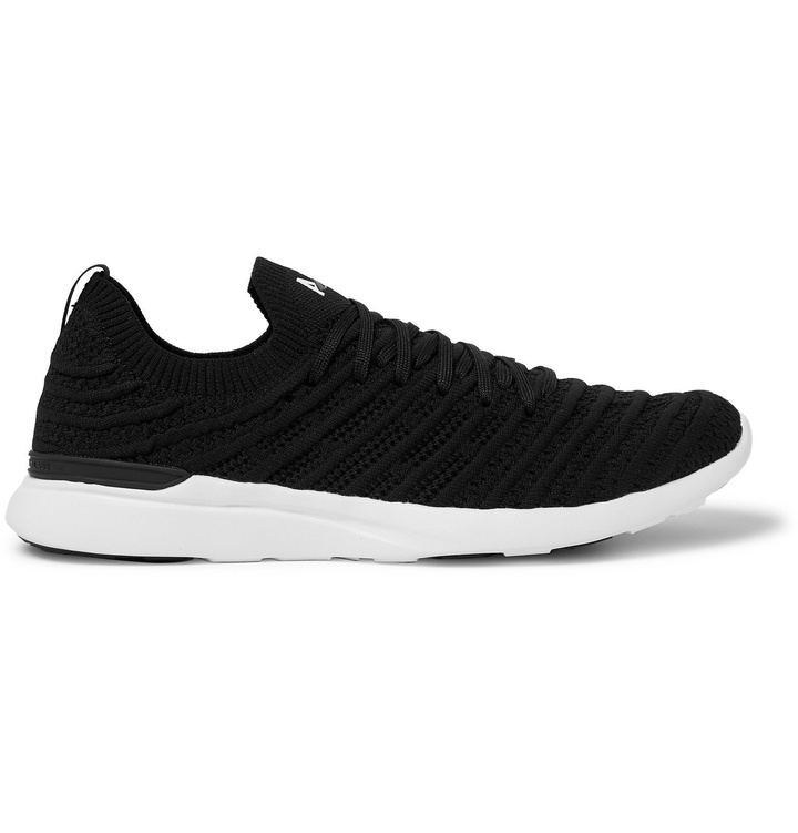 Photo: APL Athletic Propulsion Labs - TechLoom Wave Running Sneakers - Black