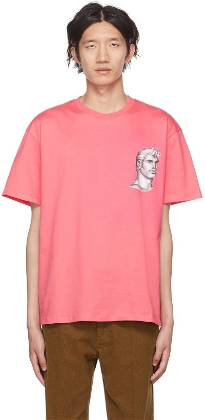 Photo: JW Anderson Pink Tom of Finland T-Shirt