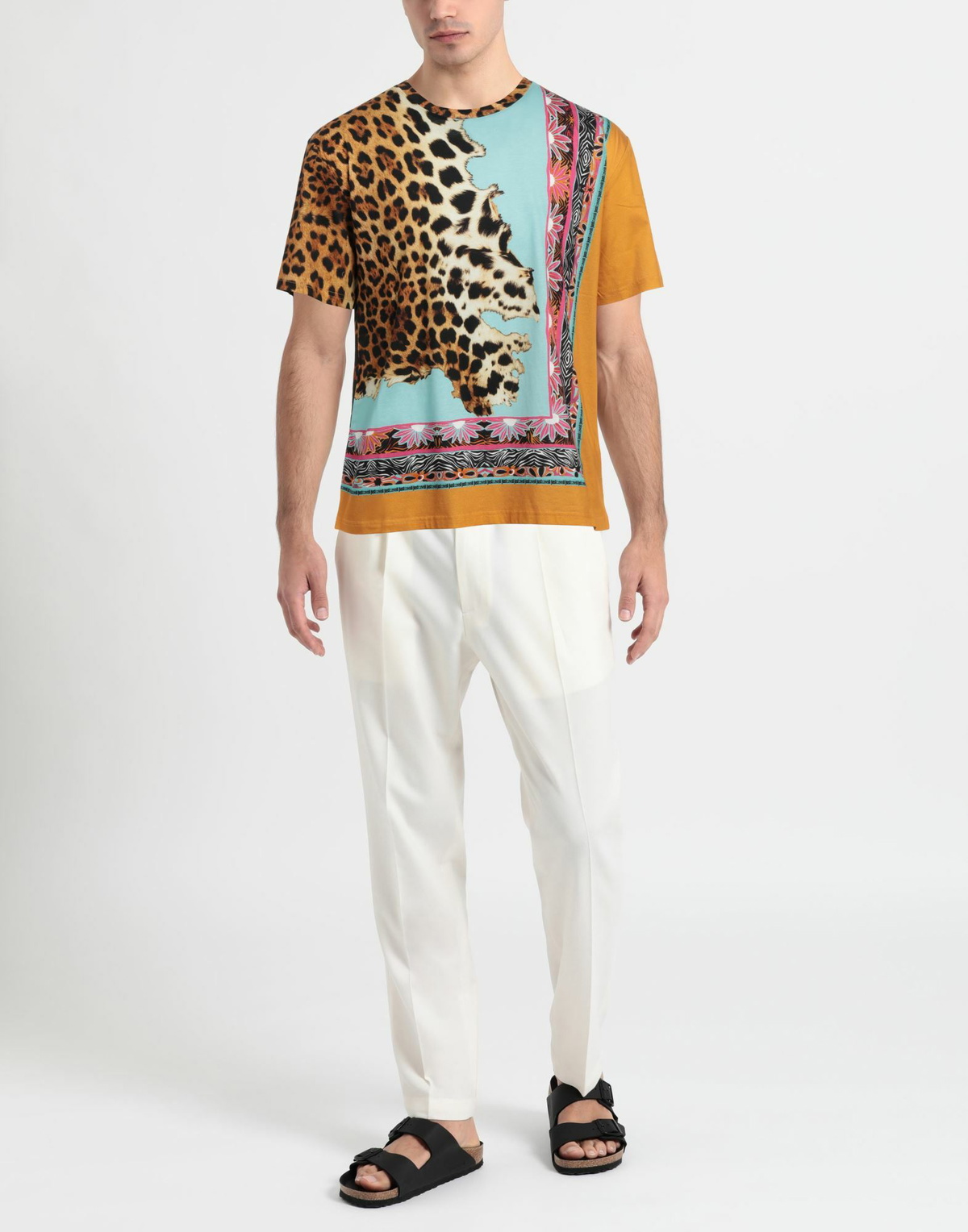 Just Cavalli Mens T-shirt Marigold