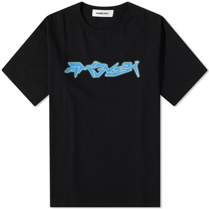 Photo: Ambush Men's Neon Graphic T-Shirt in Black