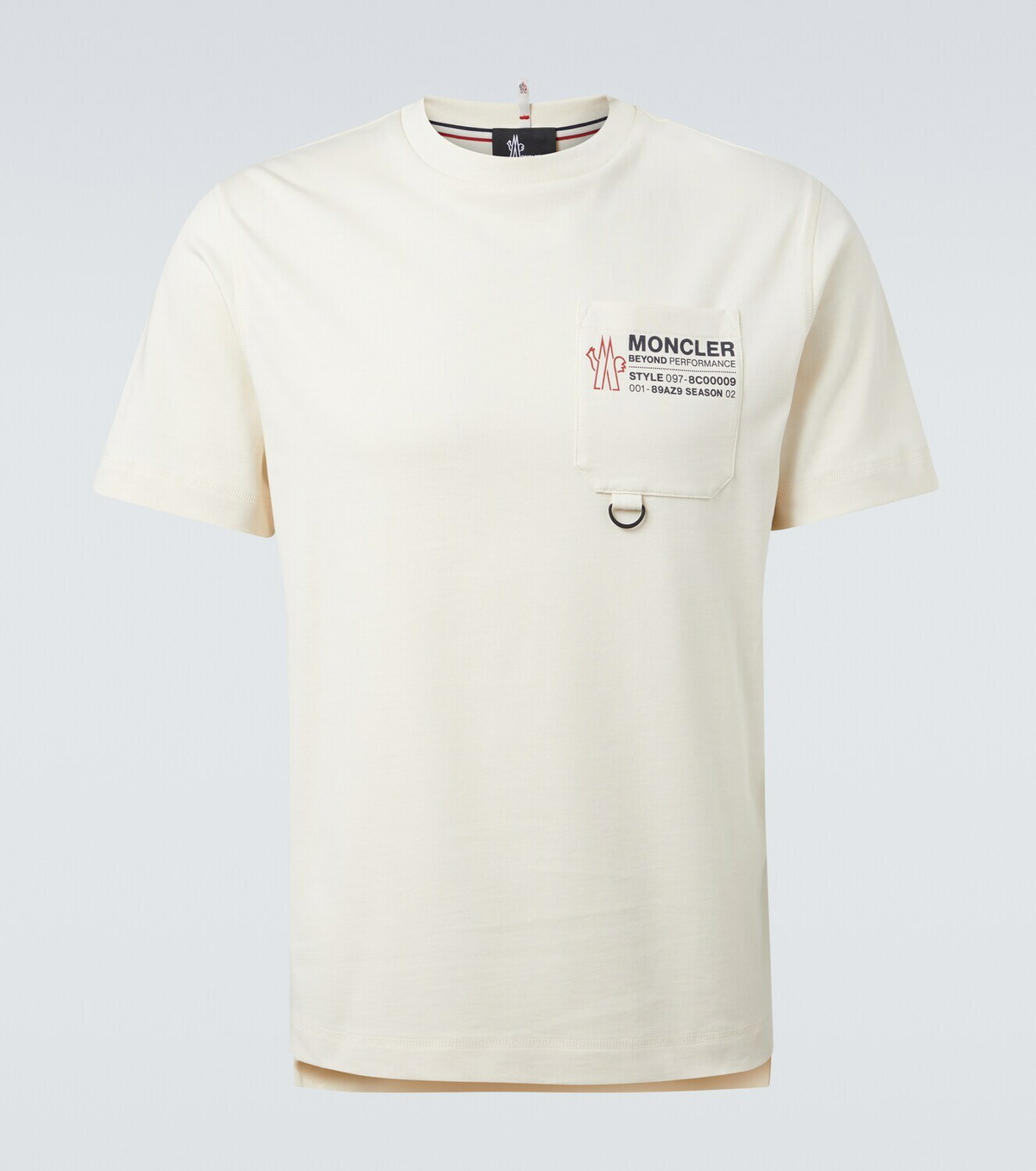 Moncler Grenoble Logo cotton jersey T-shirt