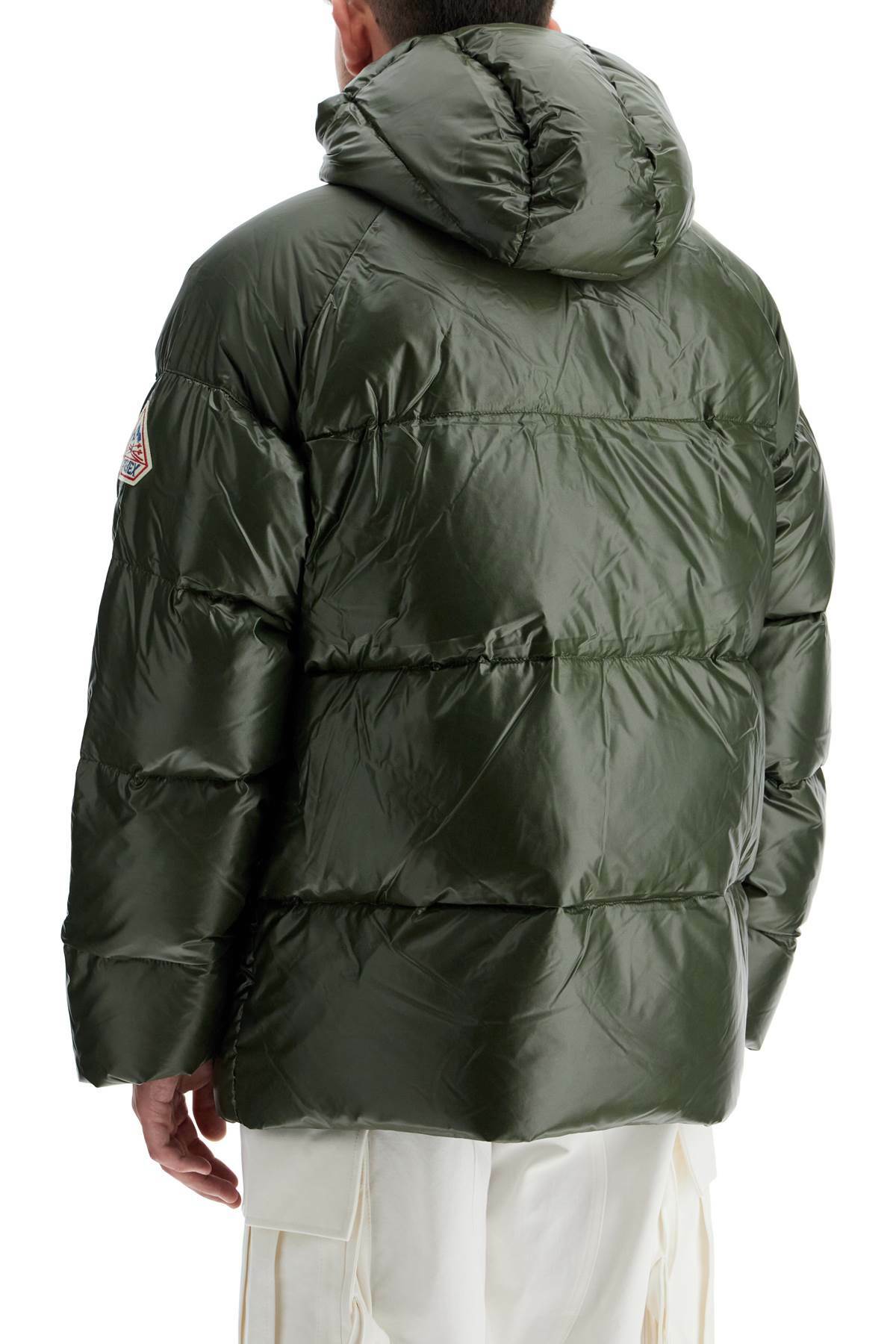 PYRENEX sten 3 shiny down jacket Khaki
