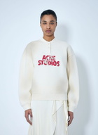 Acne Studios Logo Embroidered Sweatshirt