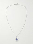 Hatton Labs - Sterling Silver Cubic Zirconia Pendant Necklace