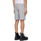 HELIOT EMIL Grey Track Shorts