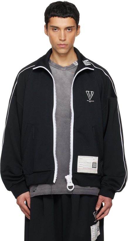 Photo: Maison MIHARA YASUHIRO Black Amateur Sewn Like Track Jacket