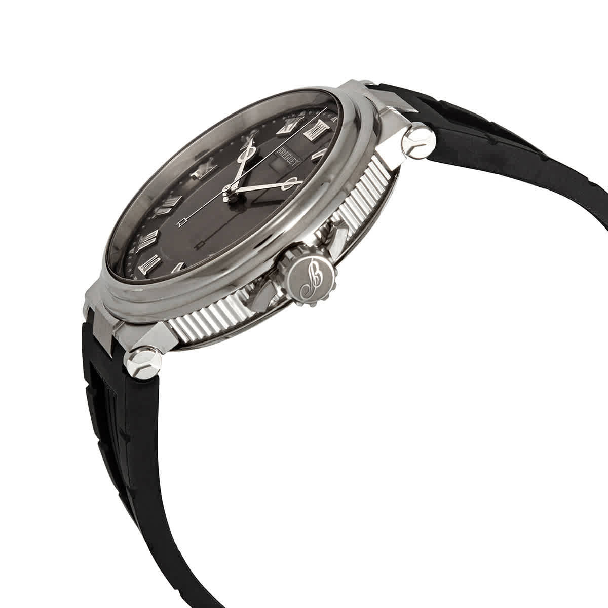 Breguet Marine Automatic Grey Dial Watch 5517TIG25ZU