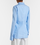 Toteme Striped cotton poplin shirt