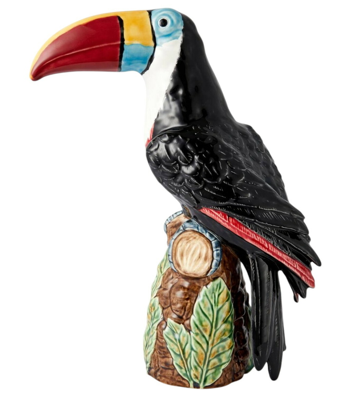 Photo: Bordallo Pinheiro Amazónia Toucan ceramic decoration