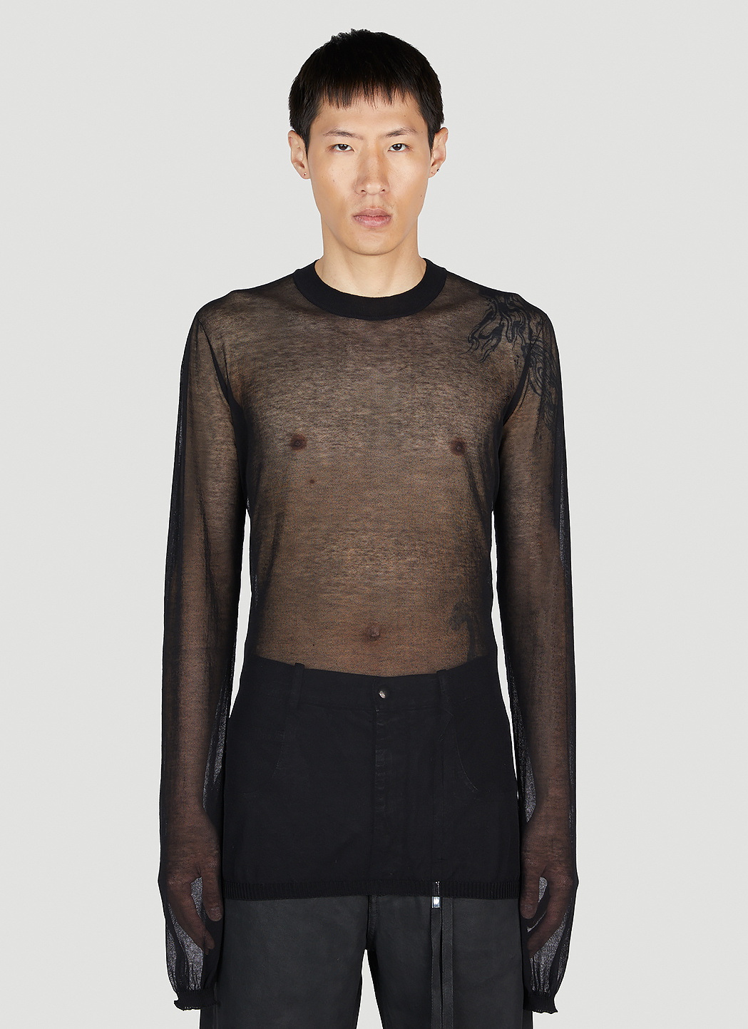 Ann Demeulemeester Diederik Long Sleeve Top