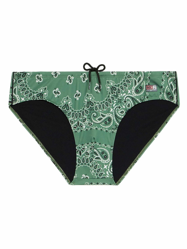 Photo: MC2 Saint Barth Man Bandanna Swim Briefs Cayo