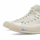 Visvim Men's Skagway Hi Sneaker in Ivory