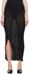 Gabriela Coll Garments Black No.263 Maxi Skirt