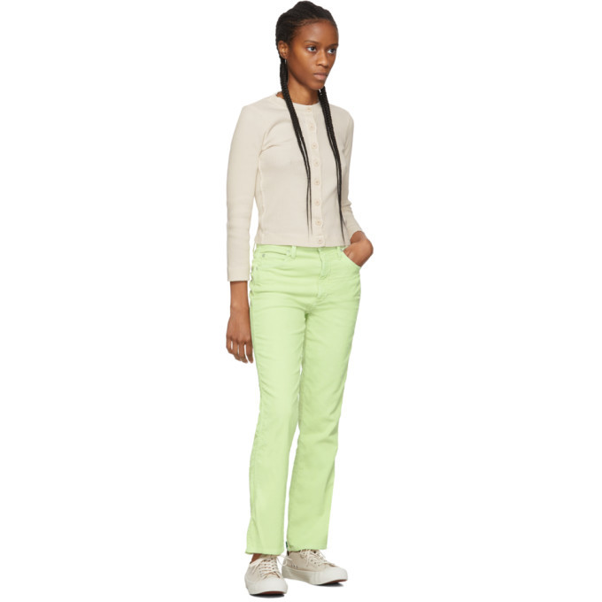 Amo Green Corduroy Bella Trousers