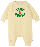 TINYCOTTONS Baby Yellow 'Tiny Pomme' Romper