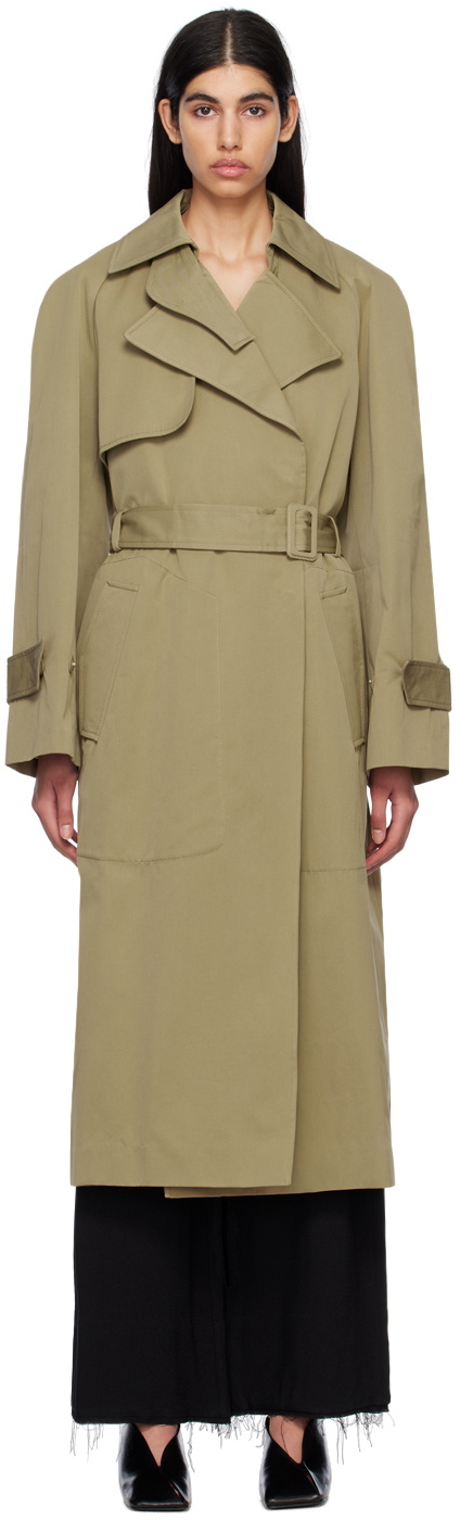 BITE Khaki Polaroid Trench Coat BITE