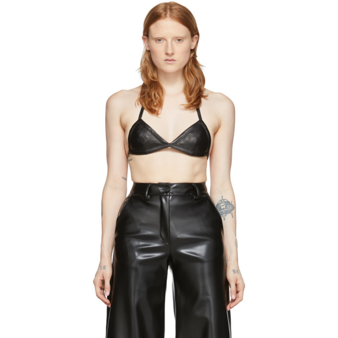 Photo: Off-White Black 90s Leather Bra