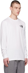 The North Face White Box NSE Long Sleeve T-Shirt