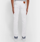 Versace - Slim-Fit Denim Jeans - Off-white