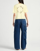 Shoe Womens T-shirt in Yellow