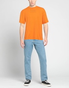 Vtmnts Mens T-shirt in Orange