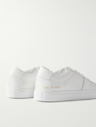 Common Projects - BBall Duo Full-Grain Leather Sneakers - White