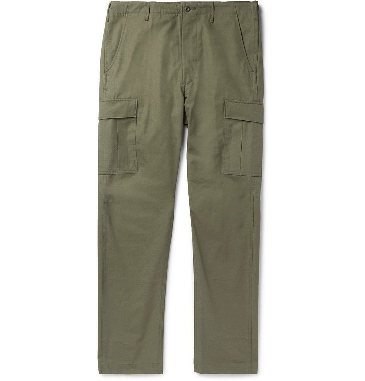 Photo: OrSlow - Cotton-Ripstop Cargo Trousers - Green