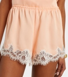 Faithfull Norden scalloped shorts