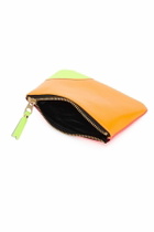 COMME DES GARCONS WALLET super fluo pouch Fluo