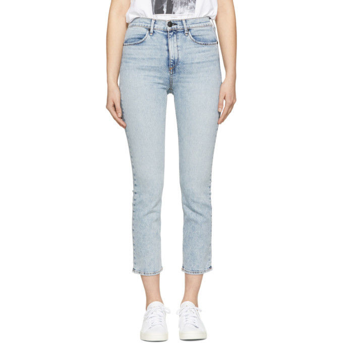 Photo: Rag and Bone Blue Cigarette Jeans