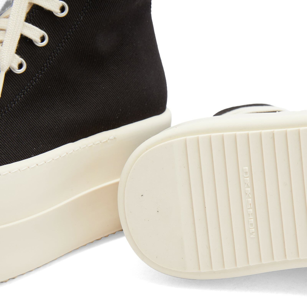 Rick Owens DRKSHDW Women's Mega Bumper Sneakers in Black Rick Owens DRKSHDW Women's Mega Bumper Sneakers in Black