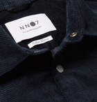 NN07 - Basso 1427 Cotton-Corduroy Overshirt - Blue