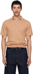 Paul Smith Tan Short Sleeve Polo