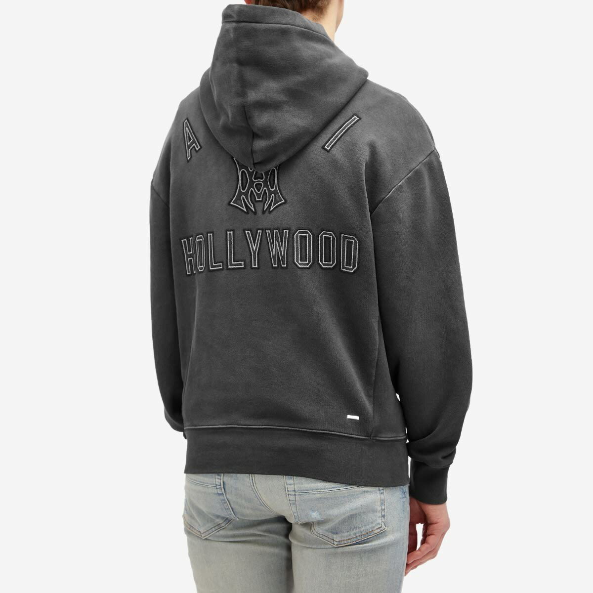 存在感絶大【AMIRI】Oversized Logo Hoodie AMIRI Men's Oversized Logo Hoodie in Black Amiri