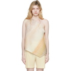 PLEATS PLEASE ISSEY MIYAKE Beige Sea Bubble Top