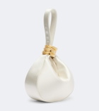 Amanu Zambia Mini satin top-handle bag