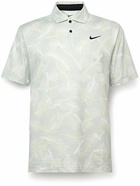 Nike Golf - Tour Printed Dri-FIT Golf Polo Shirt - White