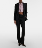 Balenciaga Wool and silk blazer