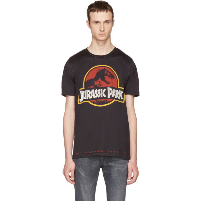 Photo: Dolce and Gabbana Black Jurassic Park T-Shirt