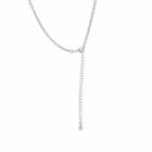 Human Made Men's Heart Necklace in Silver 